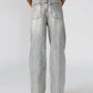 Steve Madden - Straight Leg Metallic Jeans