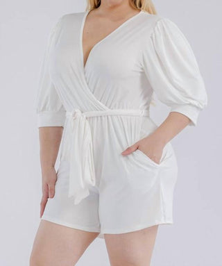 Karen T Design - Tie-up Detailed Romper