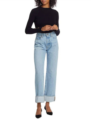 Derek Lam 10 Crosby - Farrah High Rise Cuffed Jean