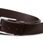 Hugo Boss Men's Gionios Casual Leather Belt Brown Size 32