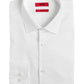 Hugo Boss Men's Slim Fit Solid Cotton Dress Shirt White Size 15