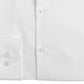 Hugo Boss Men's Slim Fit Solid Cotton Dress Shirt White Size 17
