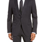 BOSS Genius Trim Fit Solid Wool Suit in Dark Grey , Size 40 Short