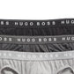 Hugo Boss Men's 3 Pack Cotton Brief Gray Size Small