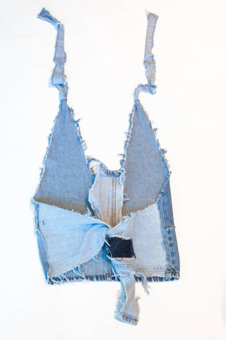 Knotwtr - Women's Denim Round Top