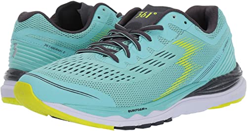 361 Degrees Women's Meraki 2 Running Shoes Aruba Blue/Ebony Size 10.5 B(M) US