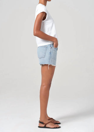Agolde - Parker Long Denim Short
