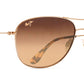 Maui Jim - Cliff House Polarized Aviator Sunglasses Hs247 - 16