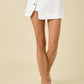 Day + Moon - Wesley Crepe Button Down Mini Skort