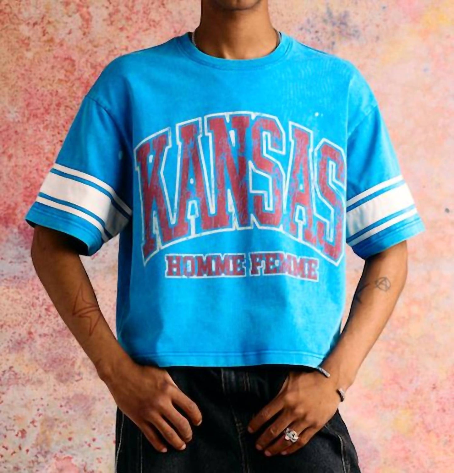Homme + Femme - Kansas Cropped Tee