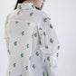 Never A Wallflower - Oversized Button Up Top