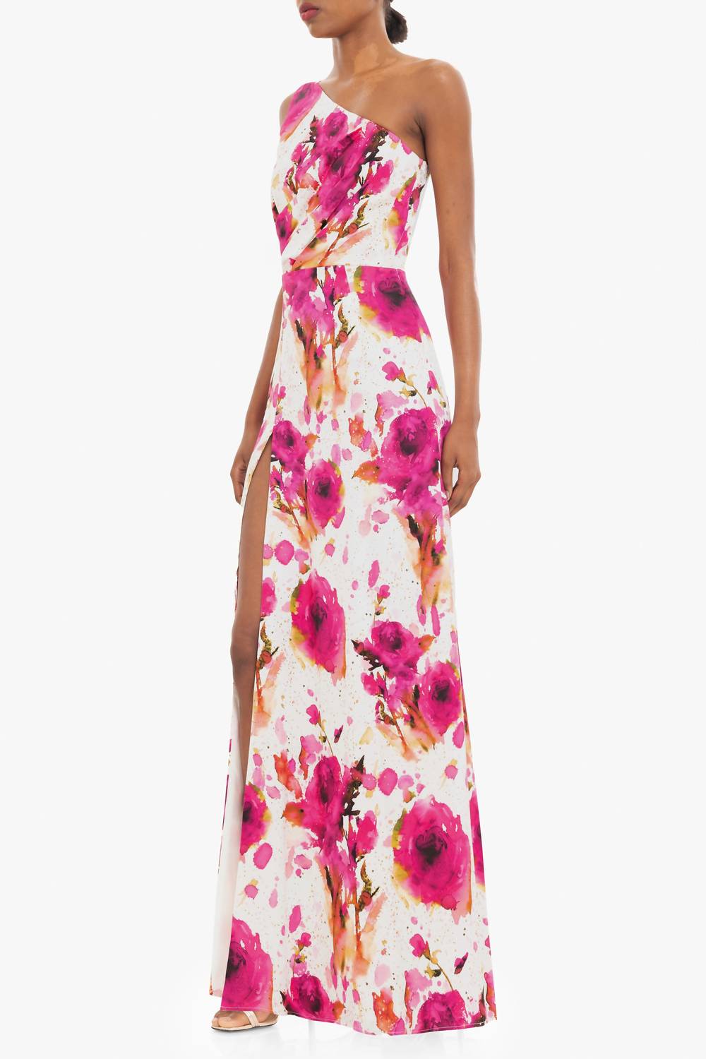 Black Halo - Marietta Floral Printed Gown