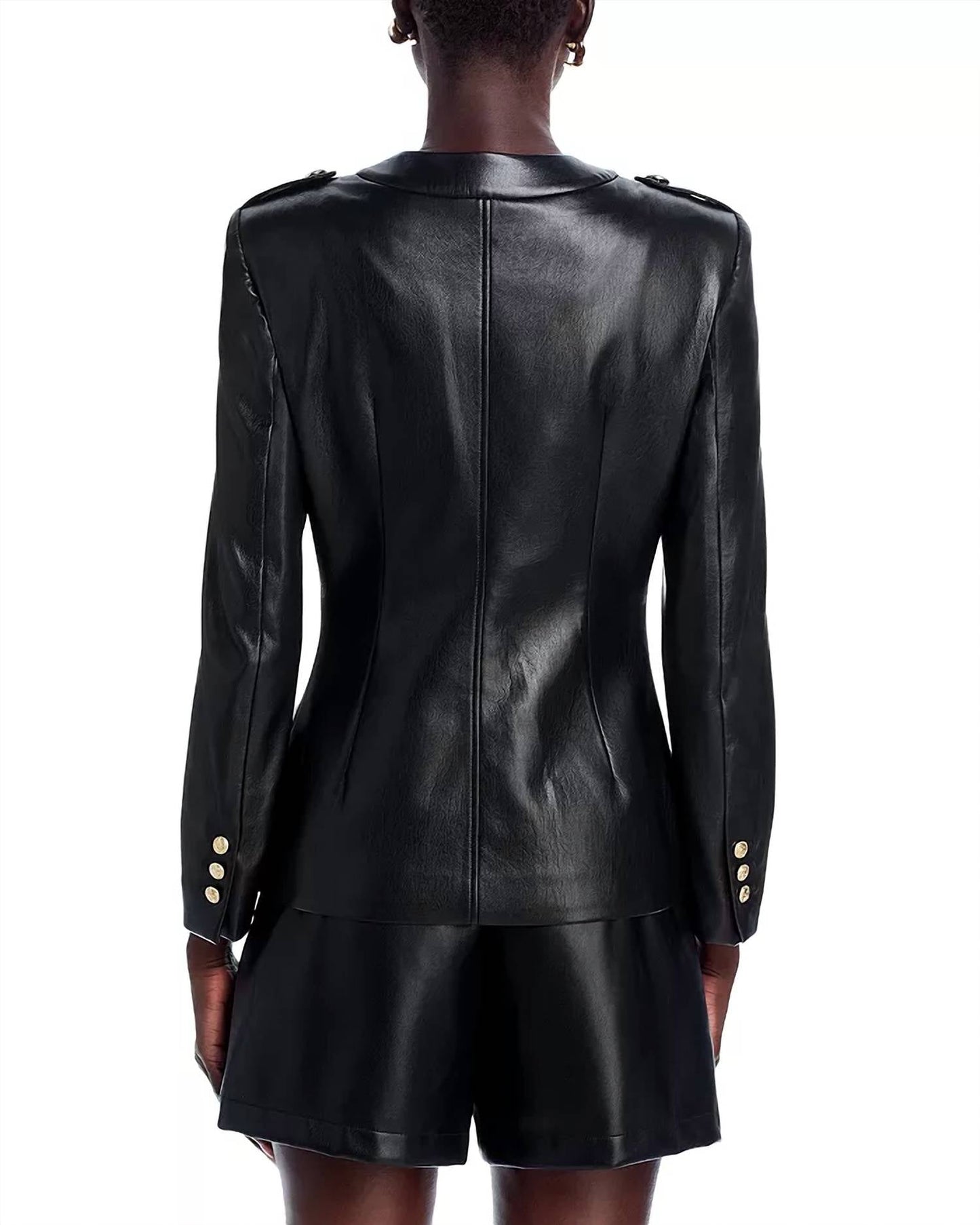 Generation Love - Larsine Vegan Leather Blazer