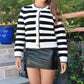 8Apart - Jayne Striped Cardigan