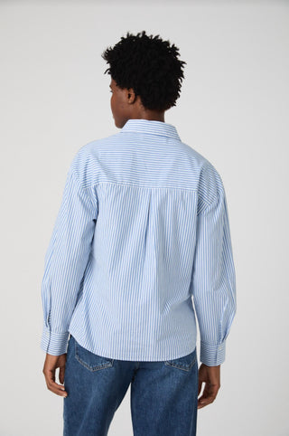 French Connection - Cambria Cot Stripe Crosa Shirt