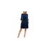 womens-navy-pocketed-jersey-knit-shift-dress-plus-size