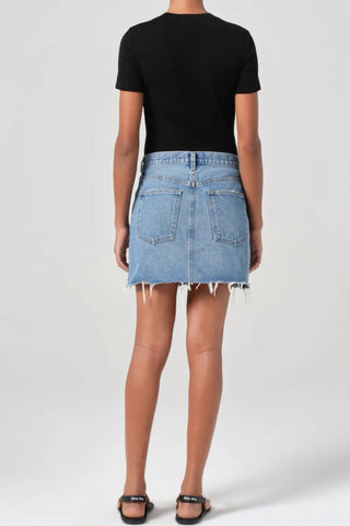 Agolde - V-waist Mini Skirt