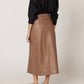Cleobella - Livia Leather Midi Skirt