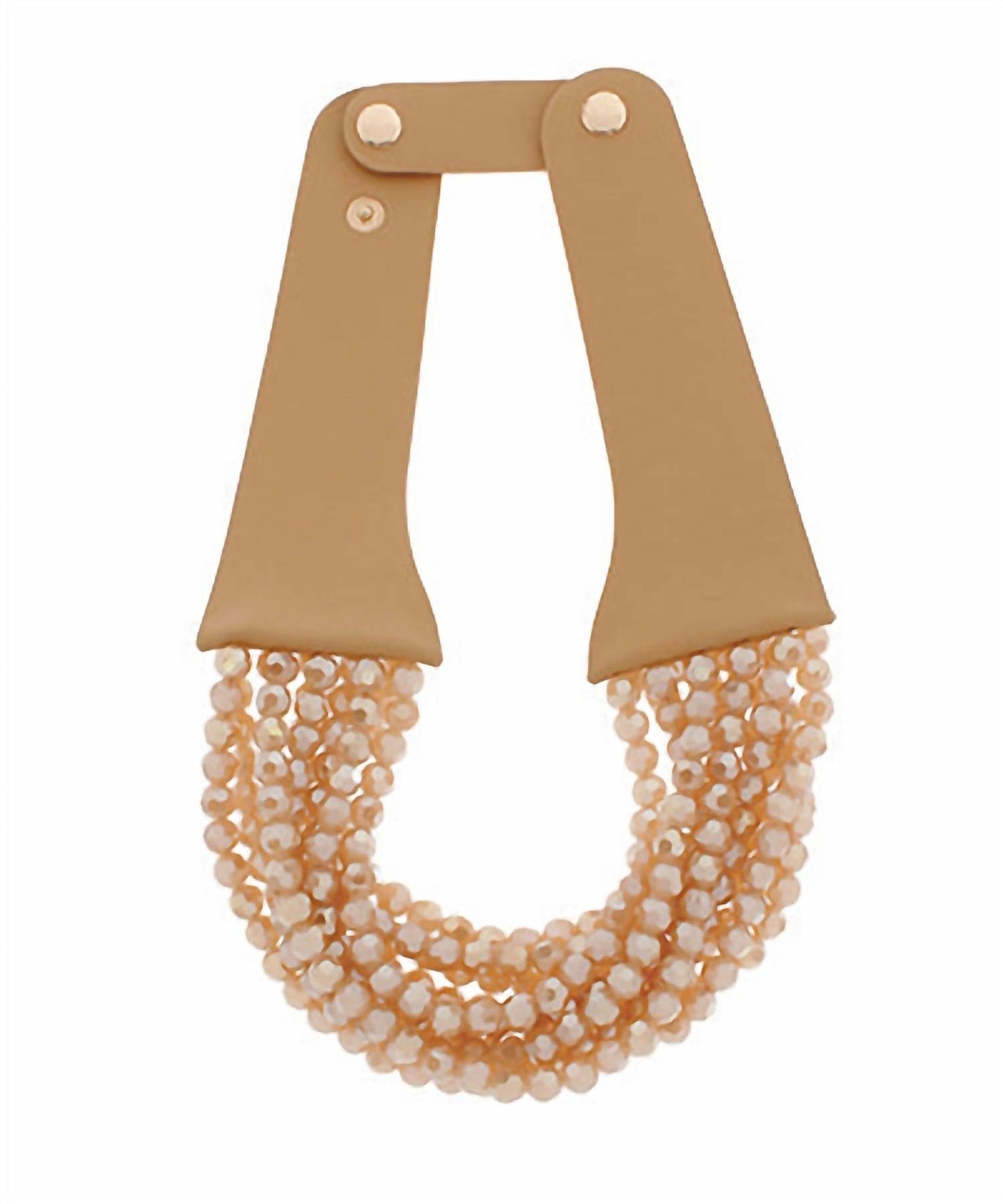 Anb Fashion - Women's Beaded Layered Necklace
