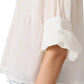 Steve Madden - Delphi Lace Button Up Top