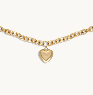 Alexa Leigh - Women's Puff Love Necklace