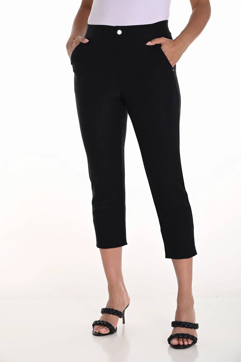 Frank Lyman - Slim Fit Crop Pants