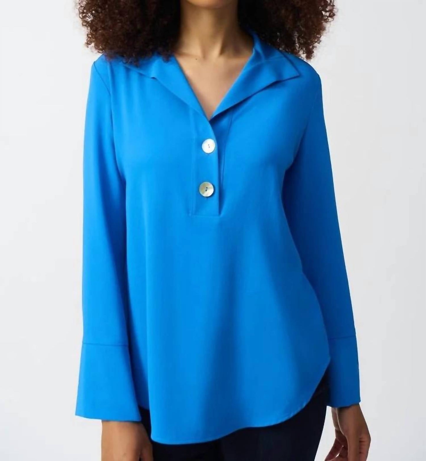 Joseph Ribkoff - Coastal Gauze Blouse