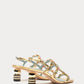 Frances Valentine - Women Kiki Gem Nappa With Rhinestones Heel