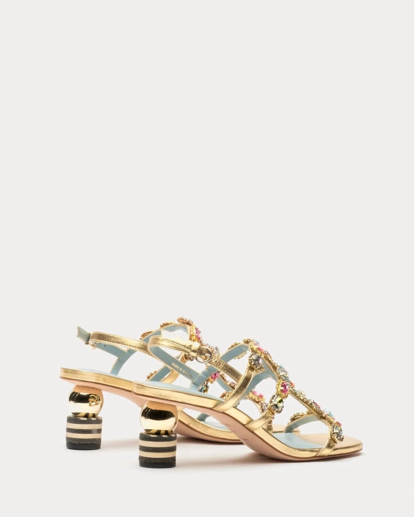 Frances Valentine - Women Kiki Gem Nappa With Rhinestones Heel