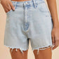 Anniewear - Women's The Jen Comfort Stretch Distressed Hem Shorts