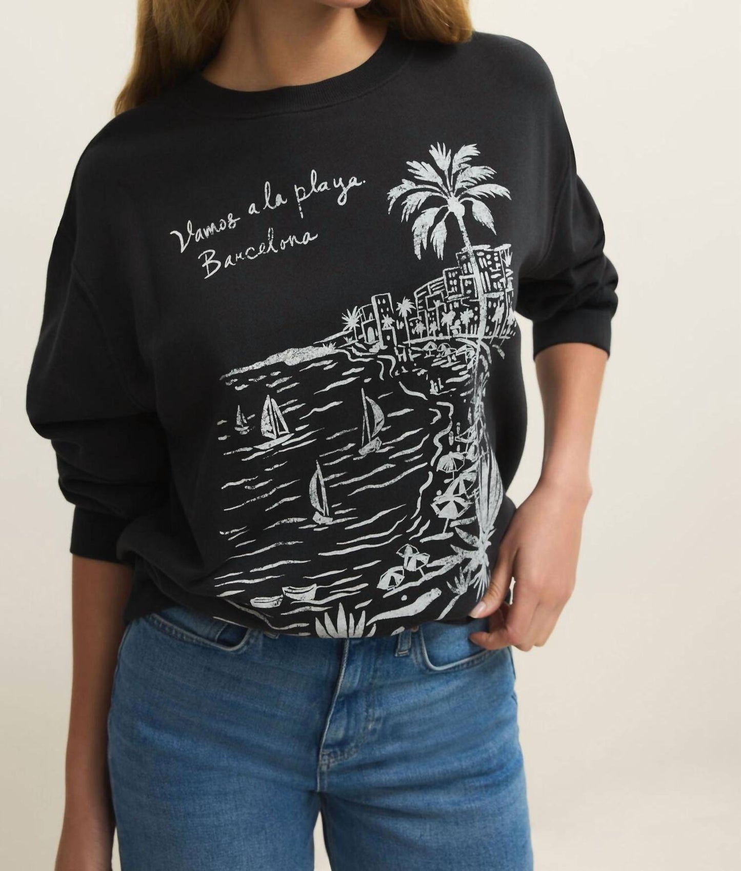 Z Supply - La Playa Boyfriend Sweatshirt