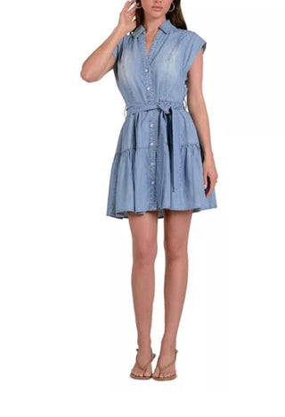 Elan - Women's Collared Mini Dress