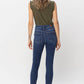 Judy Blue - High Waist Front Inseam & Slit Skinny Denim Jeans