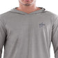 Guy Harvey Men's Core Performance Hoodie Gray Size Large