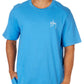 Guy Harvey Men's Short Sleeve Graphic T-Shirt Blue Size X-Large