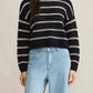 Z Supply - Estero Stripe Cropped Sweater
