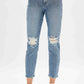 Judy Blue - High Waist Rhinestone Embellished Slim Denim Jeans