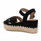 Xti - Women's Suede Wedge Sandals