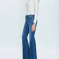 Pistola - Kinsley Mid Rise Ultra Flare Jeans