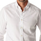 Eton Men's Soft Casual Line Slim Fit Oxford Shirt White Size 16.5