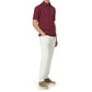 Eton Burgundy Slim Fit Cotton Polo Size XX-Large