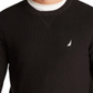 Nautica Men's Navtech Crewneck Solid Sweater Black Size Small