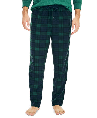 Nautica Men's Sustainably Crafted Cozy Fleece Pants Green Size Large