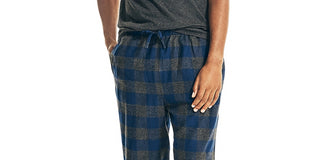 Nautica Men's Flannel Pajama Set Gray Size Large