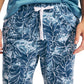 Nautica Men's Classic Fit Sea Floral Print Cotton Sleep Shorts Blue Size X-Large