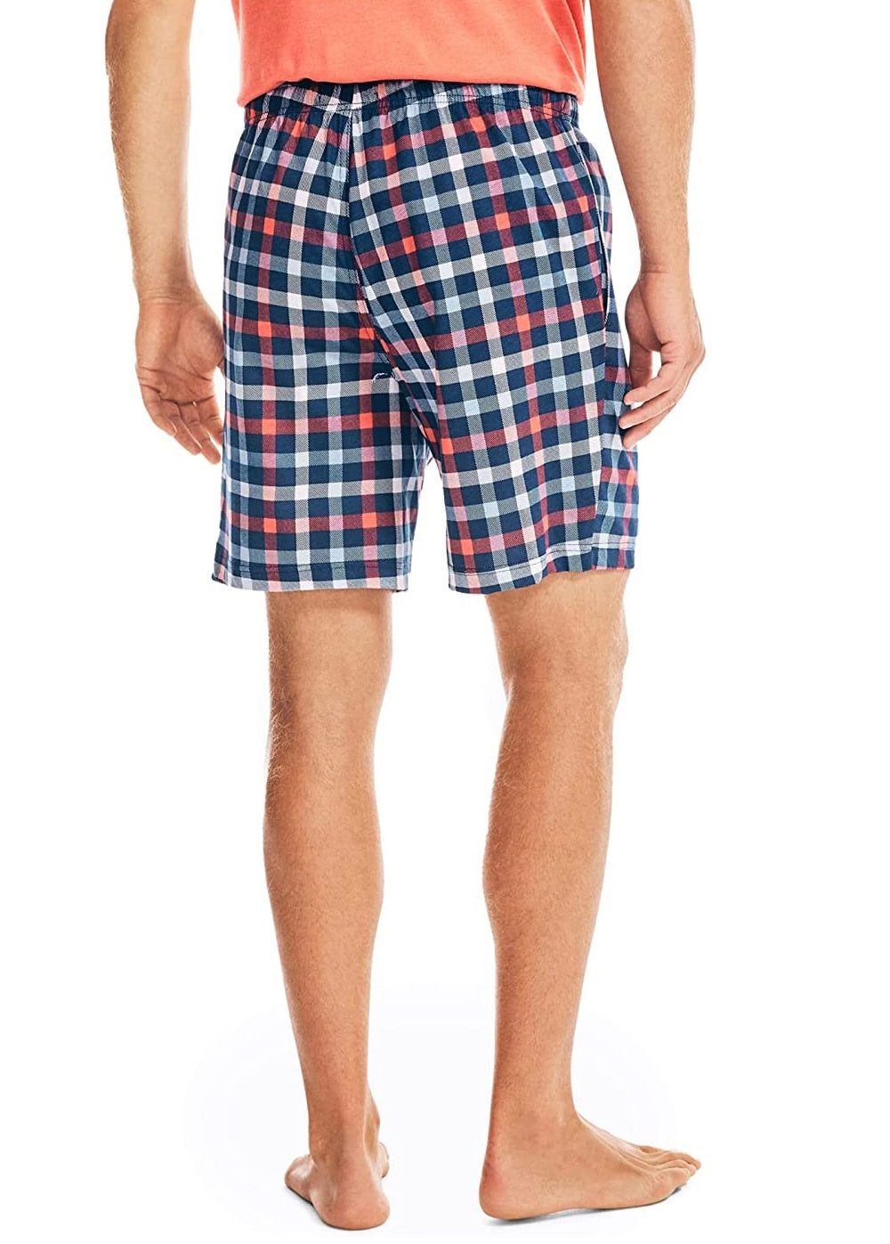 Nautica Men's Classic-Fit Plaid Cotton Blue Depths Size  M