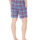 Nautica Men's Classic-Fit Plaid Cotton Blue Depths Size  M
