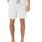 Nautica Men's Classic-Fit Cotton Poplin Sleep Shorts White Size Large