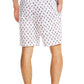 Nautica Men's Classic-Fit Cotton Poplin Sleep Shorts White Size Large