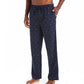 Nautica Men's Signature Pajama Pants Blue Size Medium